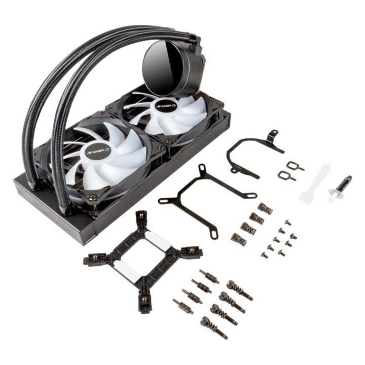 UNYKAch AquaStorm 240 All-in-One CPU Liquid Cooling System 12 cm…