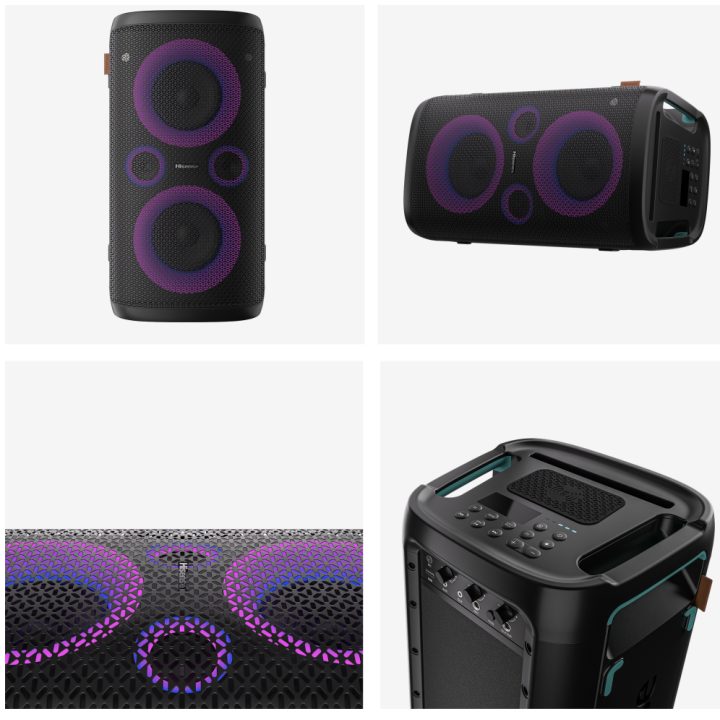 Hisense Party Storm Altavoz para fiestas Negro 300 W