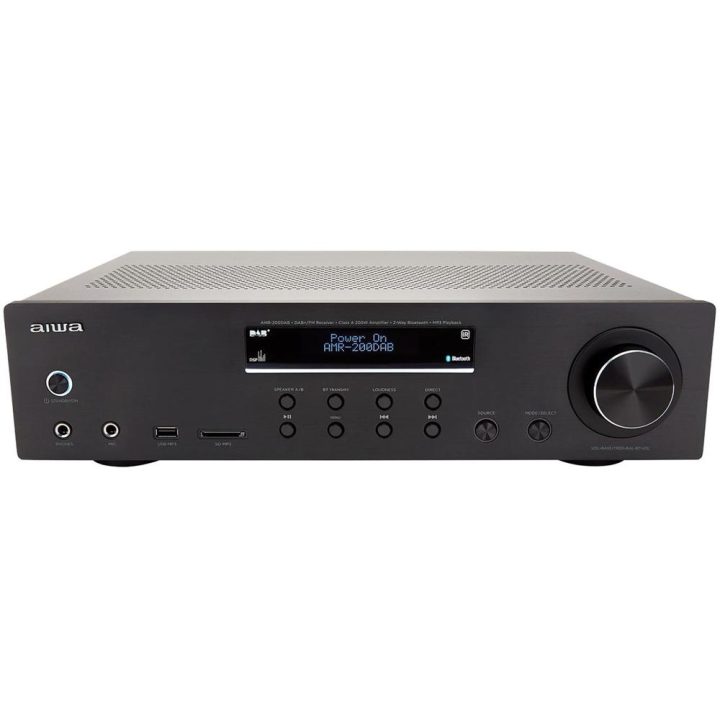 Amplificador Aiwa amr-200DAB negro (AMR-200DAB/BK)