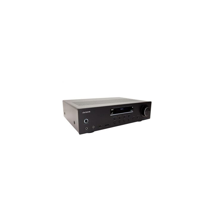 Aiwa AMR-200DAB Black Amplifier (AMR-200DAB/BK)