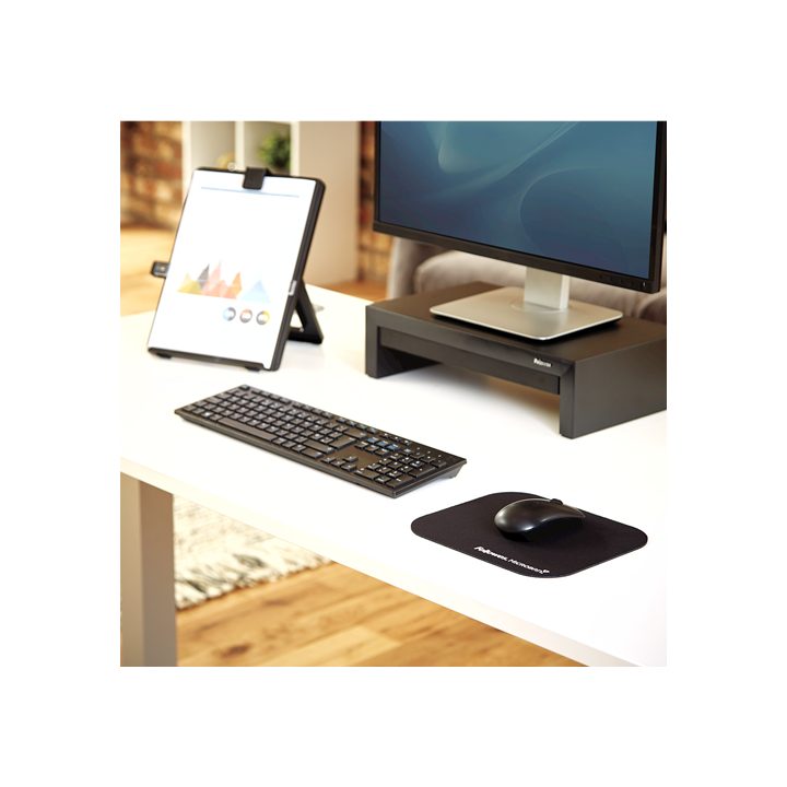 Fellowes 5933907 alfombrilla para ratón Negro