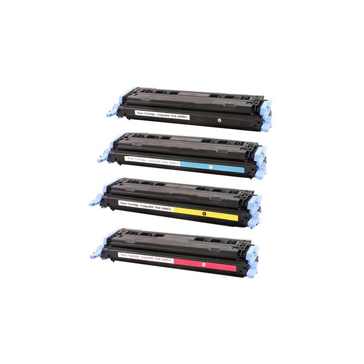 Toner compatível Dayma HP Q6002A-124A - amarelo-Canon 707 (M-Q6002A)