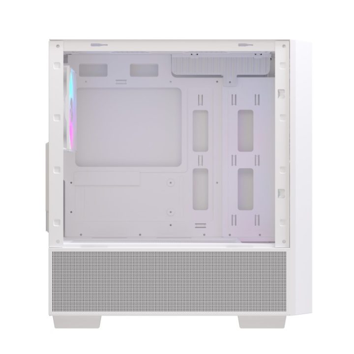 Einarex PM150 matx RGB tempered glass white gaming PC case…