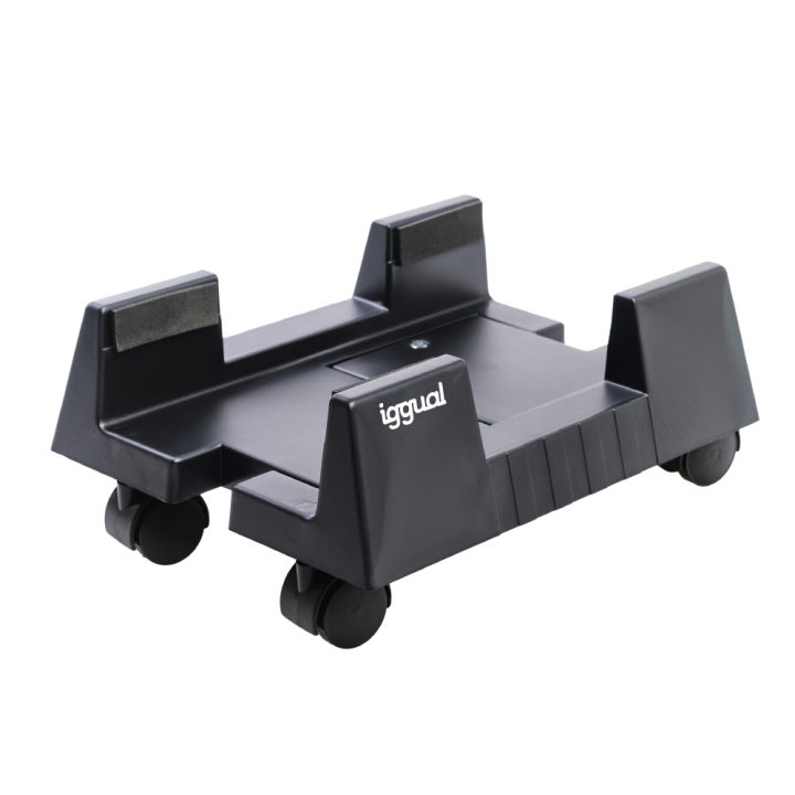 iggual SOP1 Suporte de CPU ajustável com rodas