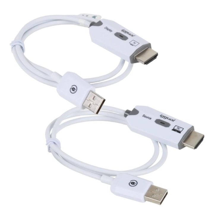 iggual Transmisor y receptor HDMI FHD inalÃ¡mbrico
