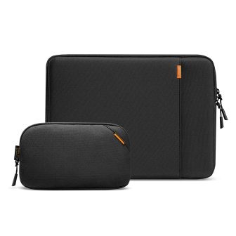 tomtoc A13 14" Laptop Sleeve + Shoulder Bag Black (A13D2DV)