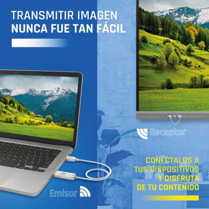 iggual Transmissor e recetor HDMI FHD sem fios