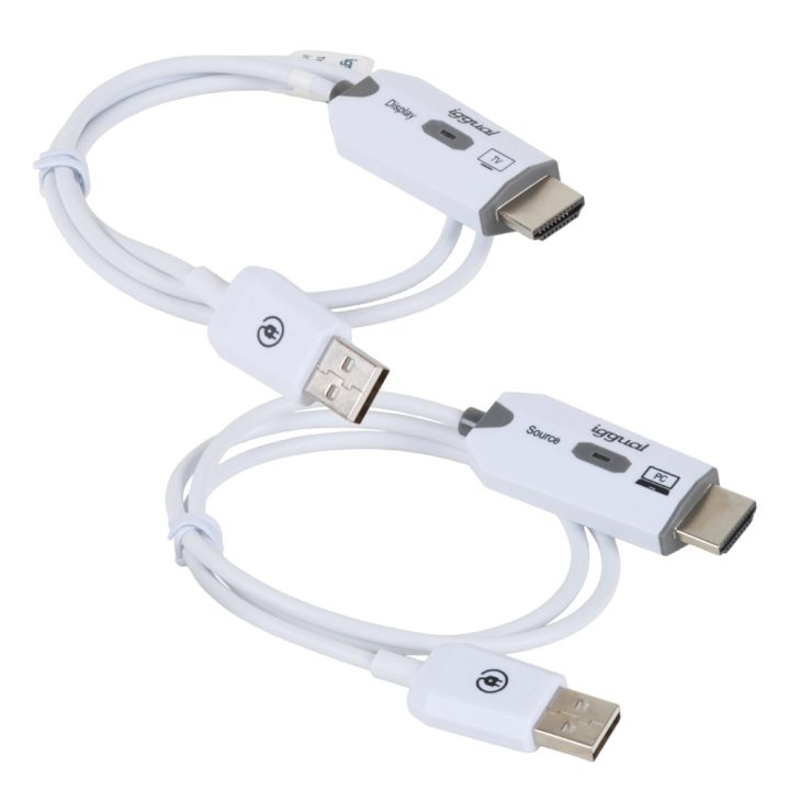 iggual Transmisor y receptor HDMI FHD inalÃ¡mbrico