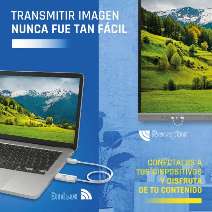 iggual Wireless FHD HDMI Transmitter and Receiver