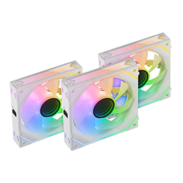 Mars Gaming MF-LINKFINITYKIT, 3x Modular PWM 120mm Fans Kit…