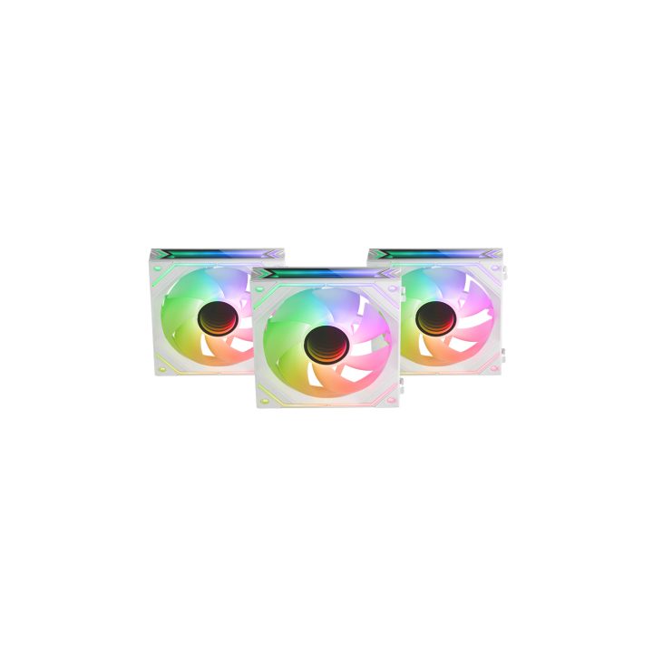 Mars Gaming MF-LINKFINITYKIT, 3x Modular PWM 120mm Fans Kit…