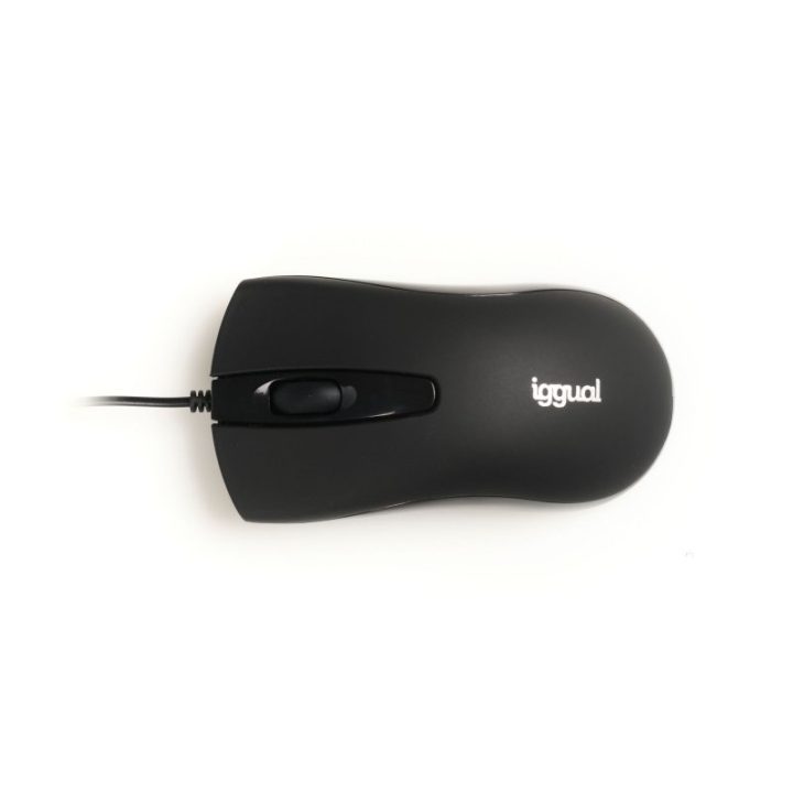 iggual COM-BUSINESS-1200DPI Optical Mouse Black