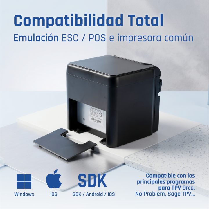 iggual Thermal Printer TP9000 USB+RJ45(RS232)+Ethernet