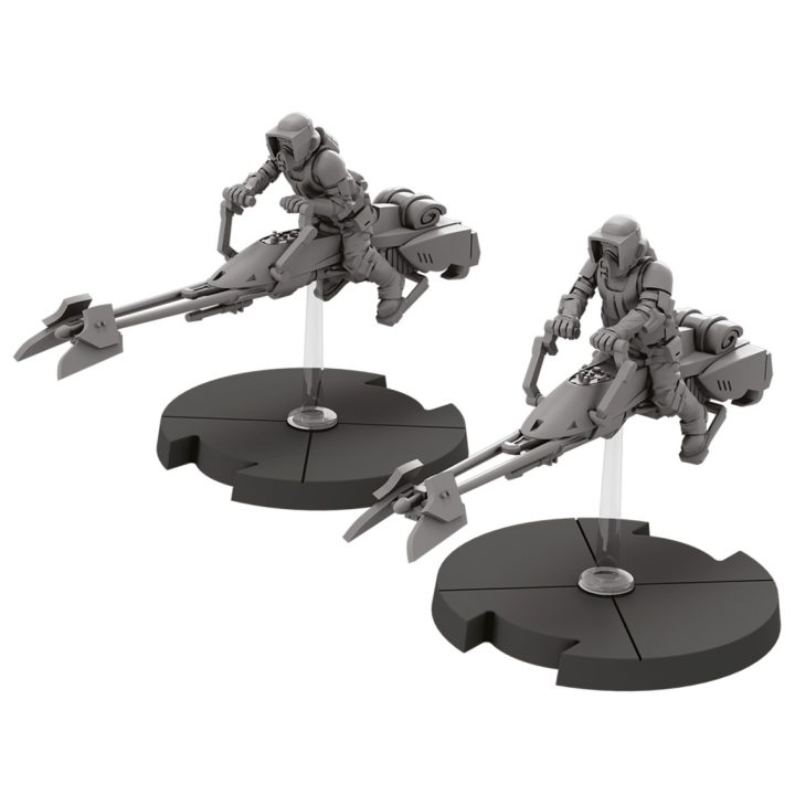 Asmodee Jogo de tabuleiro Star Wars Legion: Motos Deslizadoras 74-Z…