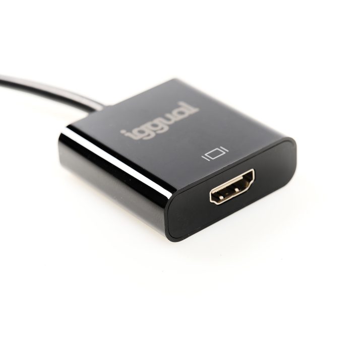 iggual Adaptador DisplayPort (M) a HDMI (H)