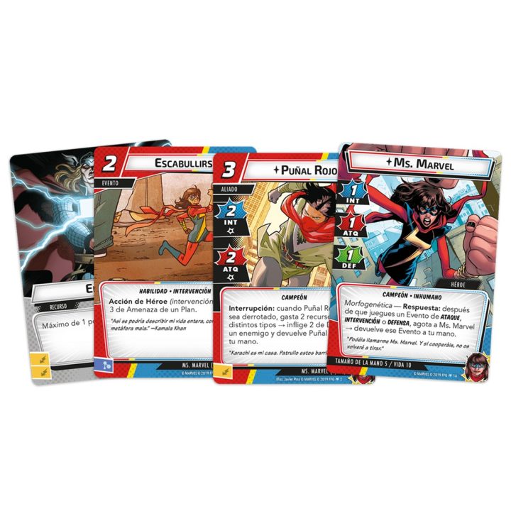 Asmodee Marvel Champions: The Card Game Board Game PEGI 14 (MC05ES)
