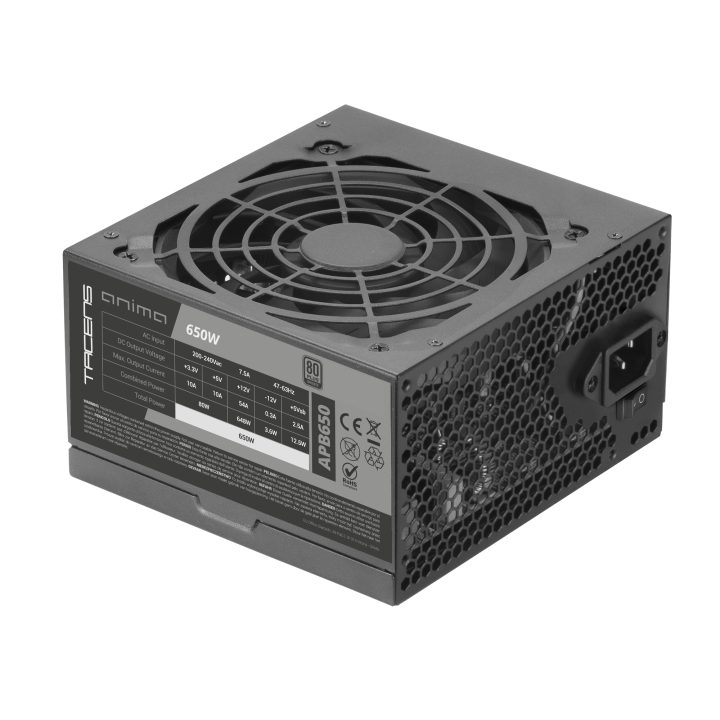 Tacens Anima APB650, PC ATX Power Supply 650W, 80Plus Bronze…