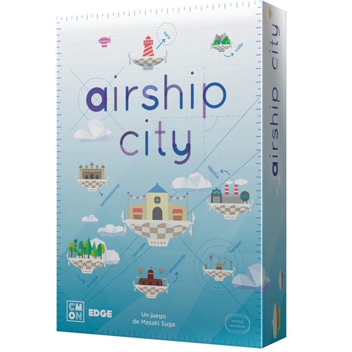 Asmodee Jogo de tabuleiro Airship City PEGI 14 (CMASC001ES)