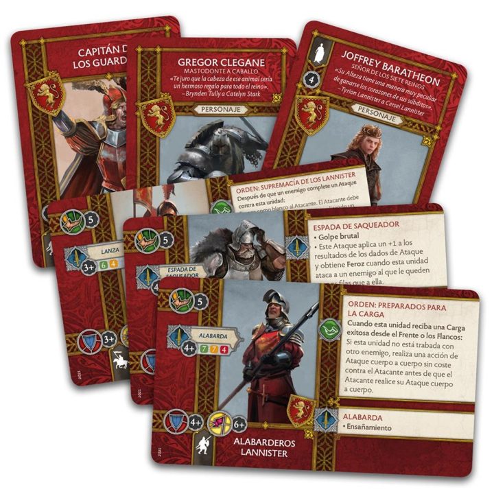 Asmodee Jogo de tabuleiro Canção de Gelo e Fogo: pack de facção…