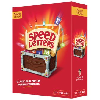 Asmodee Speed Letters Board Game PEGI 7 (SPLE01ES)