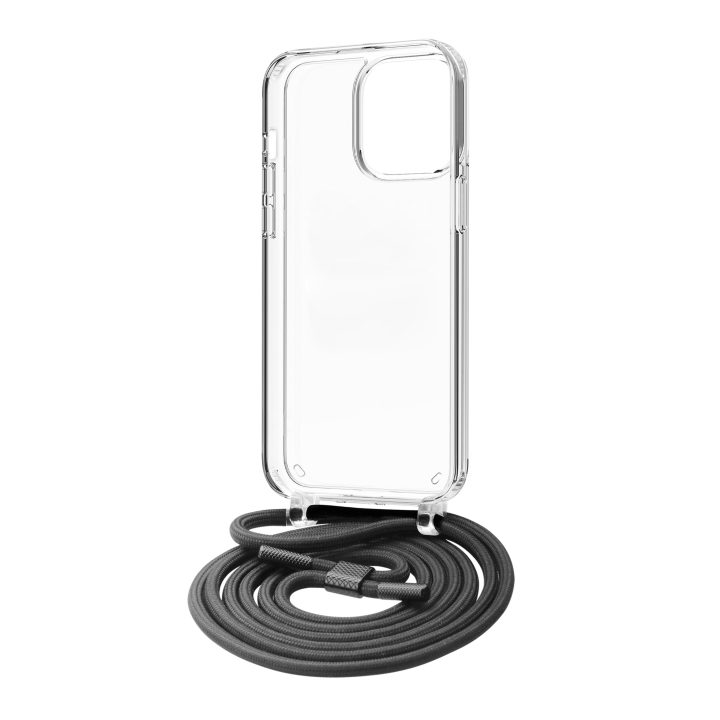 Capa Muvit recycletek para Apple iPhone 15 Pro transparente + cordão…