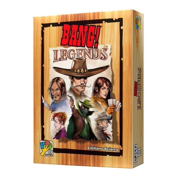 Asmodee Jogo de tabuleiro bang! legends (EEDVBA11)