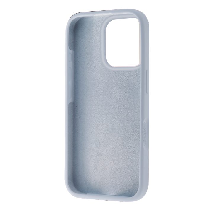 Capa Muvit recycletek liquid silicone para Apple iPhone 16 Pro azul…