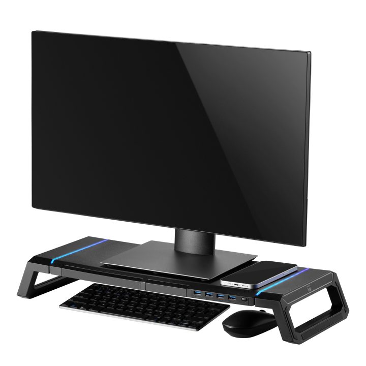 Ewent EW1268 soporte para monitor Escritorio Negro