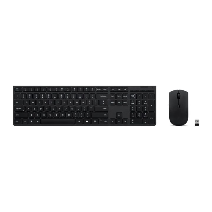 Lenovo 4X31R64357 Keyboard Mouse Included Office RF Wireless +…