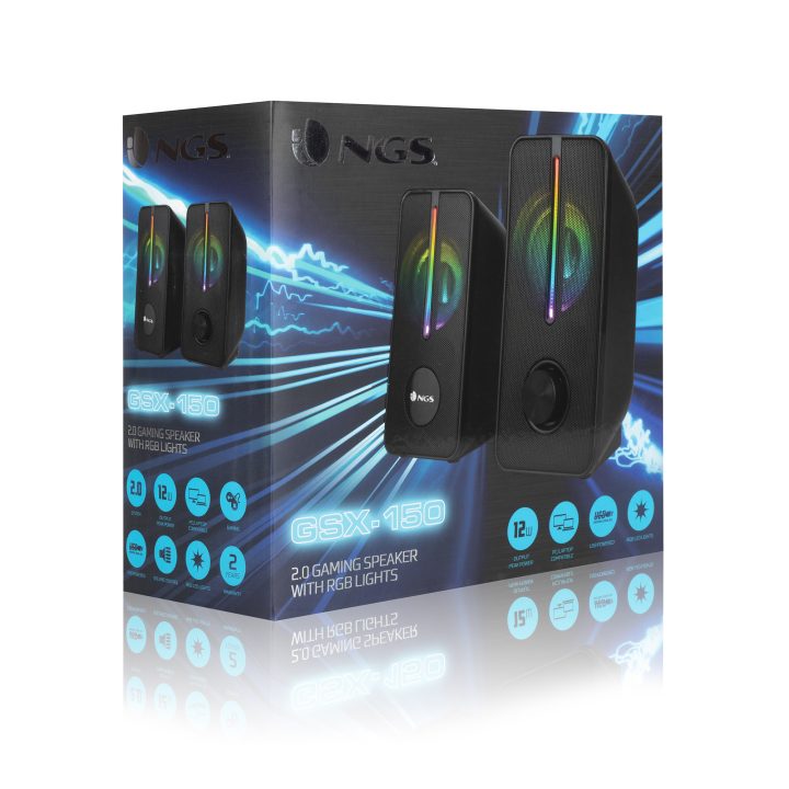 NGS GSX-150 Black Wireless 12 W