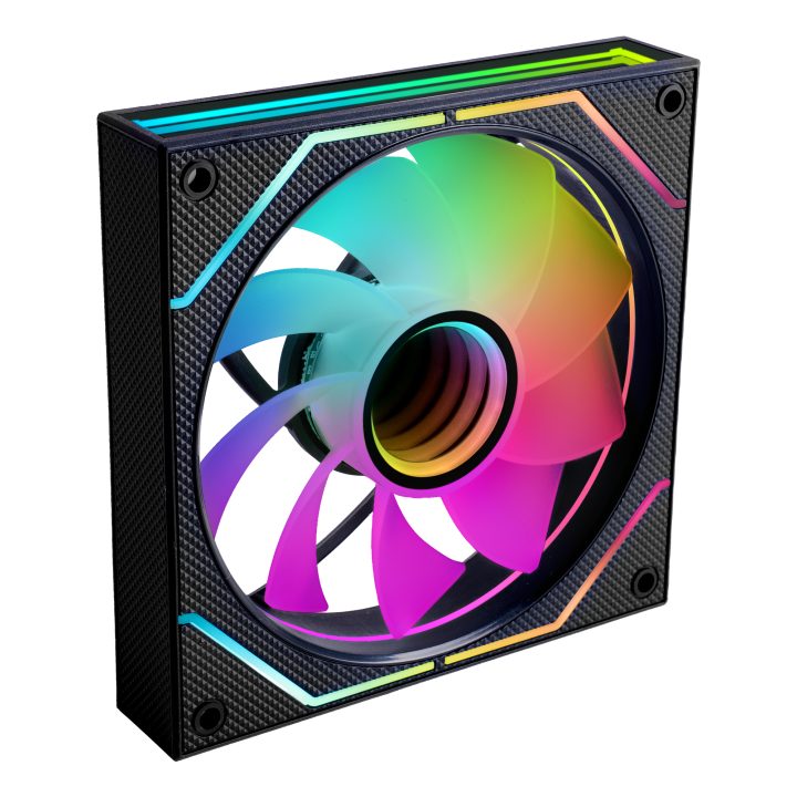 Mars Gaming MF3DPROX2R PC Cooling System Computer Case Fan 12 cm Black