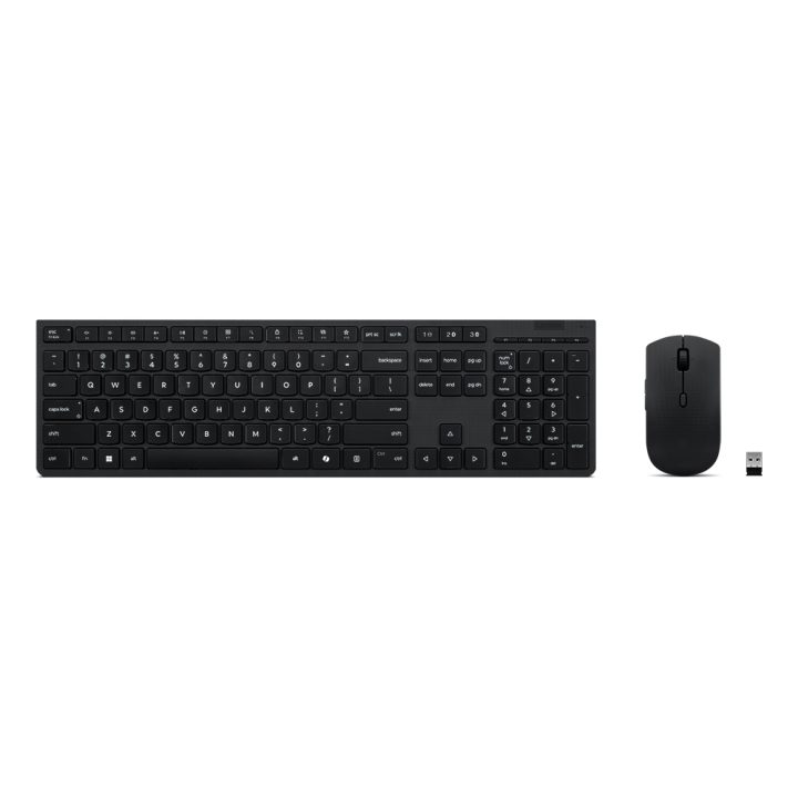 Lenovo 4X31R64357 Keyboard Mouse Included Office RF Wireless +…
