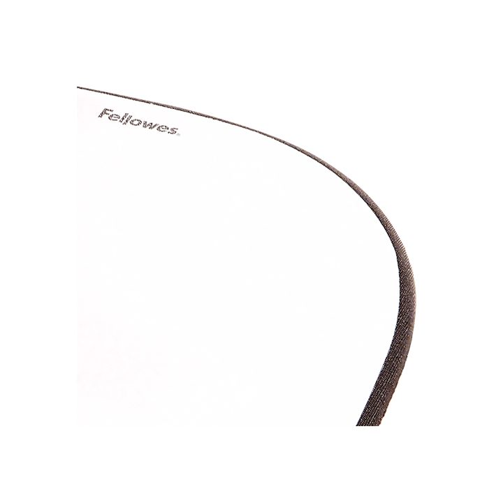Fellowes 9175801 tapete de rato Preto, Prata