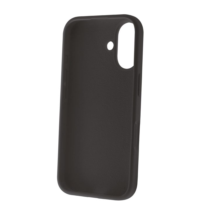 Capa Muvit recycletek liquid silicone para Apple iPhone 16 preta…