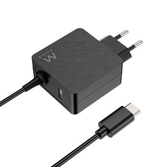 Ewent EW3979 cargador de dispositivo móvil Portátil Negro Corriente…