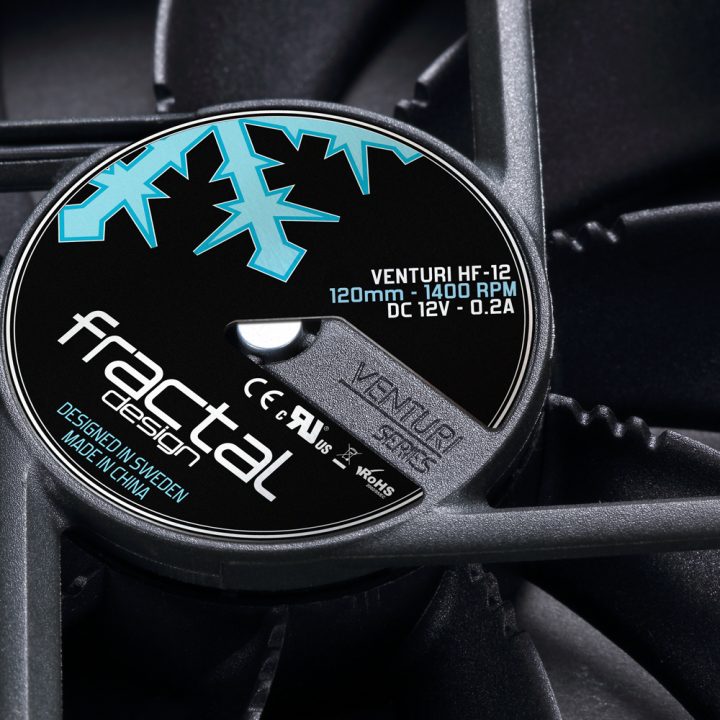 Fractal Design Venturi HP-14 PWM Ventilador de PC 14 cm Preto…