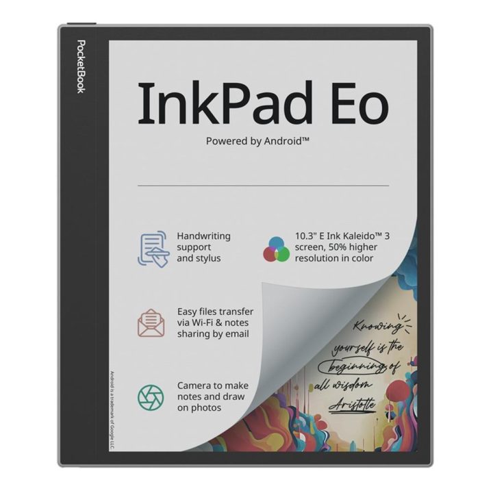 PocketBook InkPad Eo e-reader 10.3-inch 64GB Mist Gray (PB1042-M-WW)