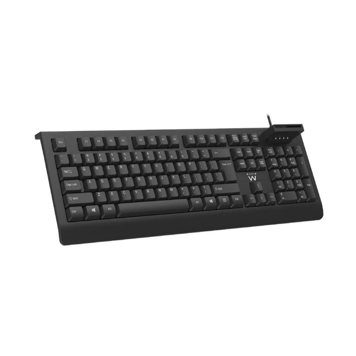 Ewent EW3286 Universal USB QWERTY Spanish Keyboard Black