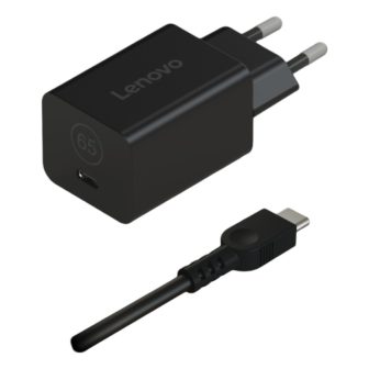 Lenovo 40AWGN65EU adaptador e inversor de corrente Interior Preto