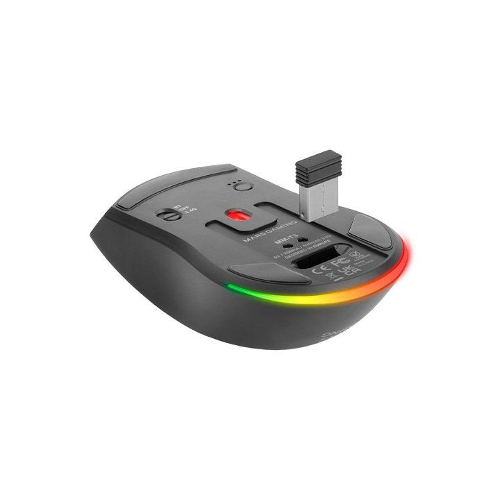 Mars Gaming MM-T3 ratón Juego Mano derecha RF Wireless + Bluetooth +…