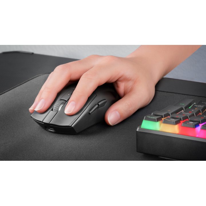 Mars Gaming MM-T3 ratón Juego Mano derecha RF Wireless + Bluetooth +…