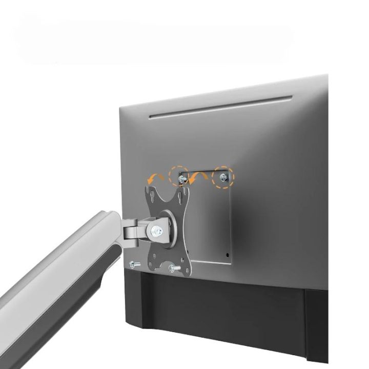 Ewent EW1527 soporte para monitor 49" Escritorio Plata