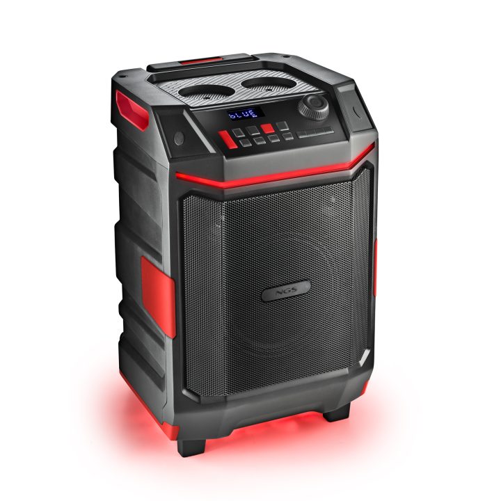 NGS WILD BASH Coluna portátil estéreo Preto 50 W