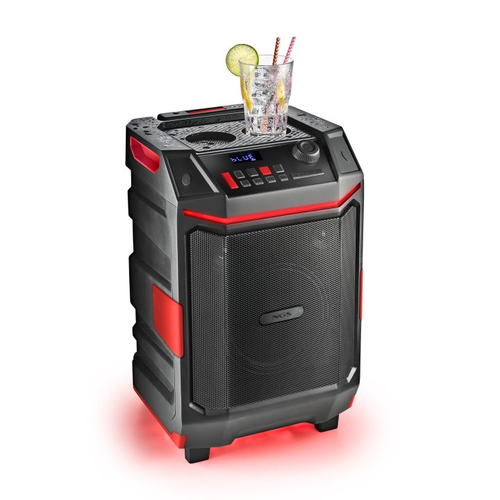 NGS WILD BASH Coluna portátil estéreo Preto 50 W