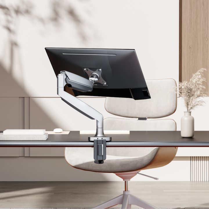 Ewent EW1527 49" Desktop Monitor Stand Silver