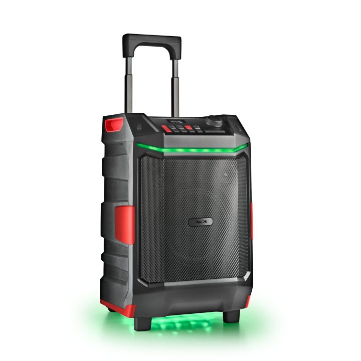 NGS WILD BASH Coluna portátil estéreo Preto 50 W