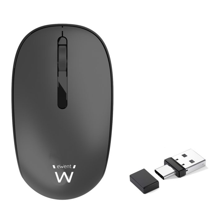 Ewent EW3206 Universal Ambidextrous RF Wireless Optical Mouse 1000 DPI