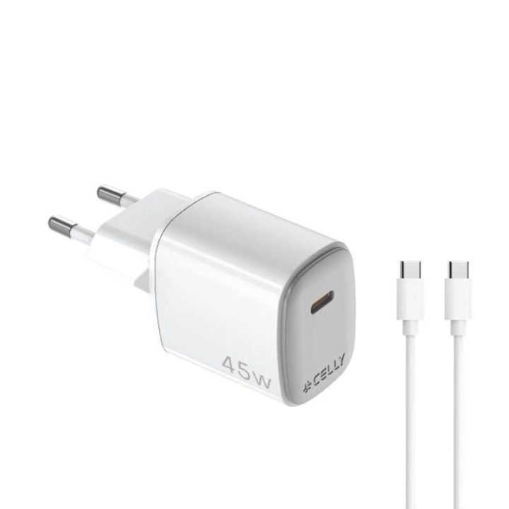Celly UPTC1USBC45WCTC cargador de dispositivo móvil Smartphone…