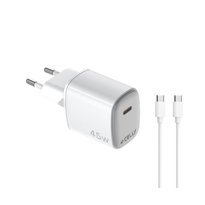 Celly UPTC1USBC45WCTC cargador de dispositivo móvil Smartphone…