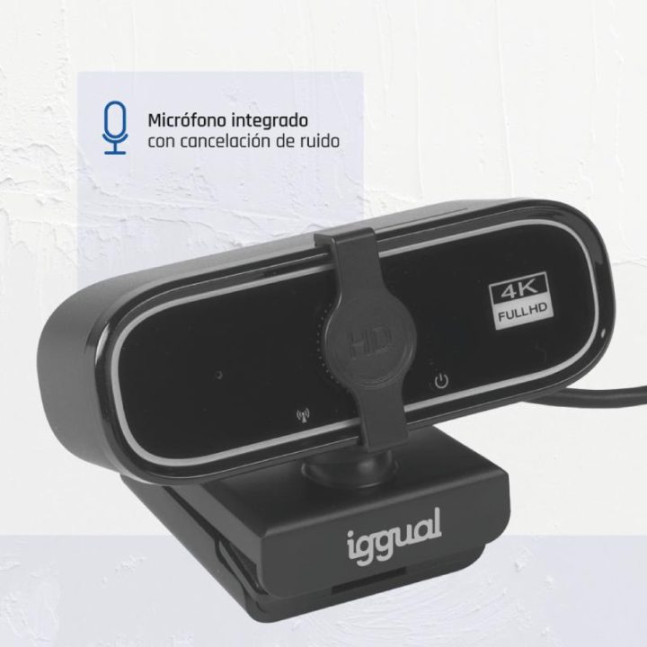 iggual Webcam USB 4K UHD WC3840 Business Pro View